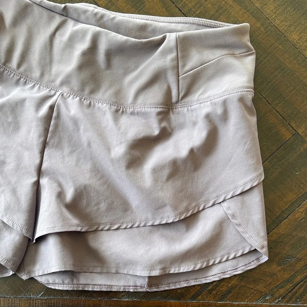 Calia Women’s Lavender Layered Active Shorts - Picture 2 of 5